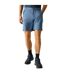 Short Uni À Taille Semi-élastiquée Leesville Homme Bleu De Gris Regatta-1