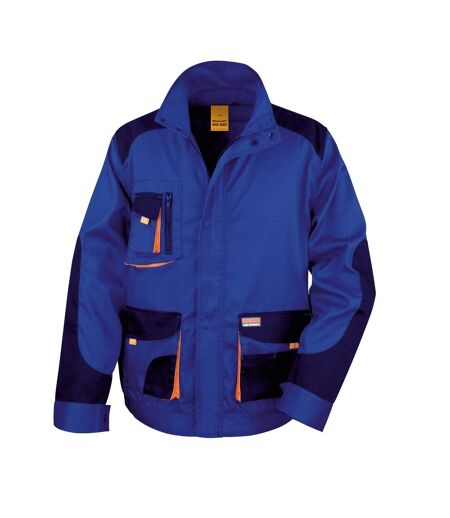 Work-guard Veste De Travail Homme Bleu Roi Bleu Marine Orange Result