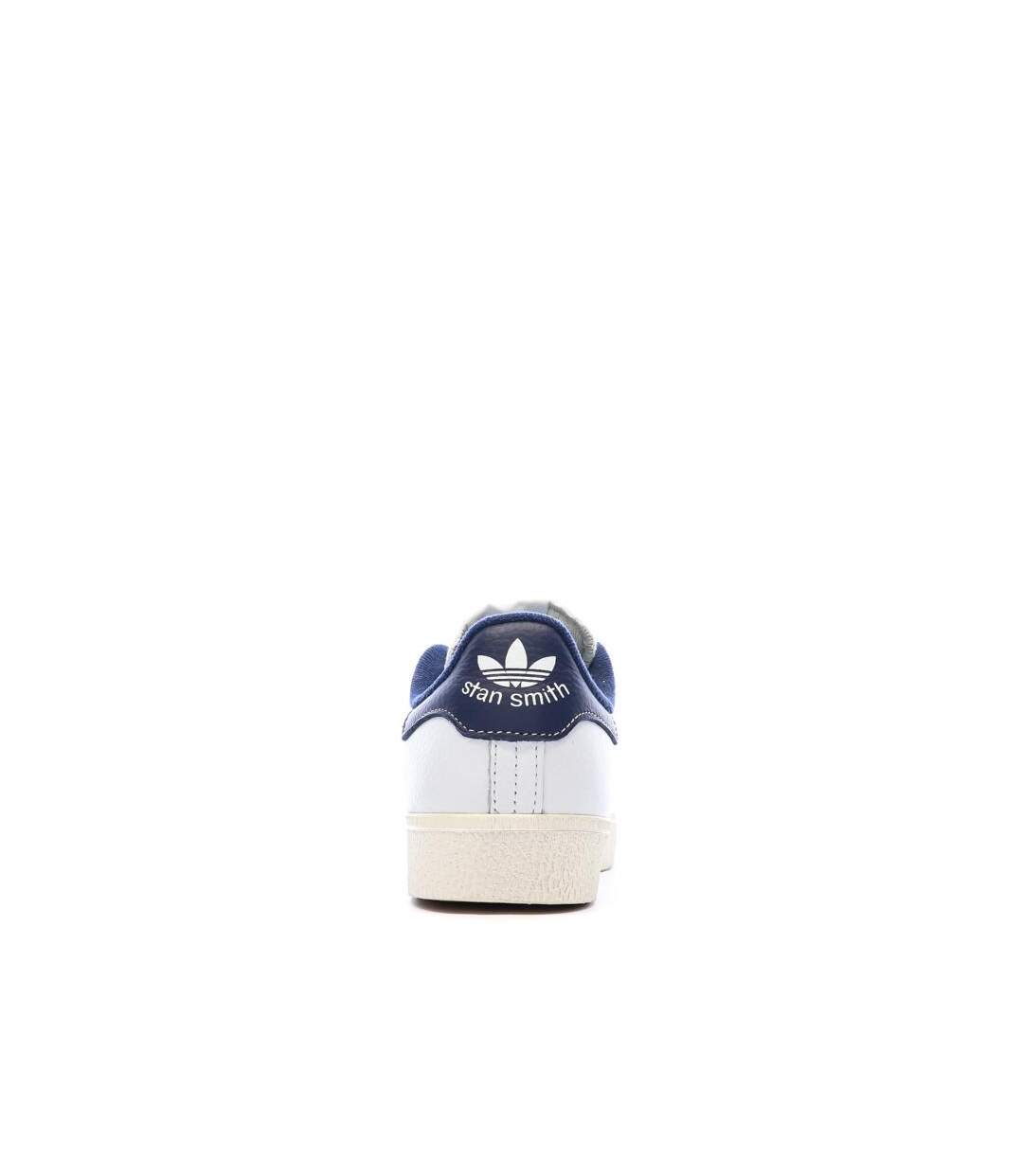 Baskets blanches/marines homme adidas stan smith-3