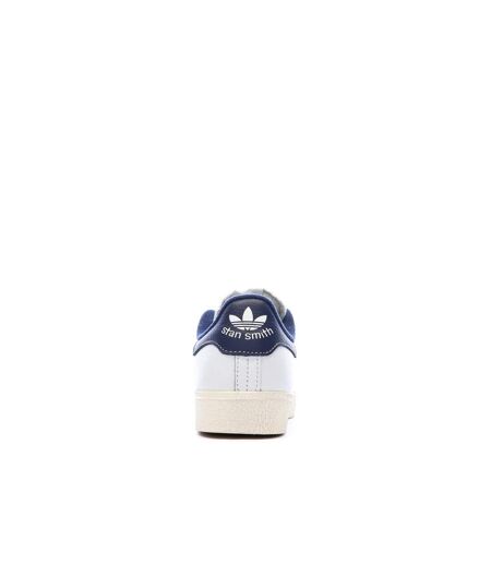 Baskets blanches/marines homme adidas stan smith