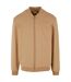 Blouson D'université Cozy Homme Beige Foncé Urban Classics-1