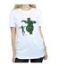 Disney Womens/Ladies The Jungle Book Mowgli And Baloo Dance Cotton Boyfriend T-Shirt (Blanc) - UTBI28328-3