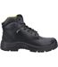 Unisex adults wrekin waterproof leather safety boot black Amblers