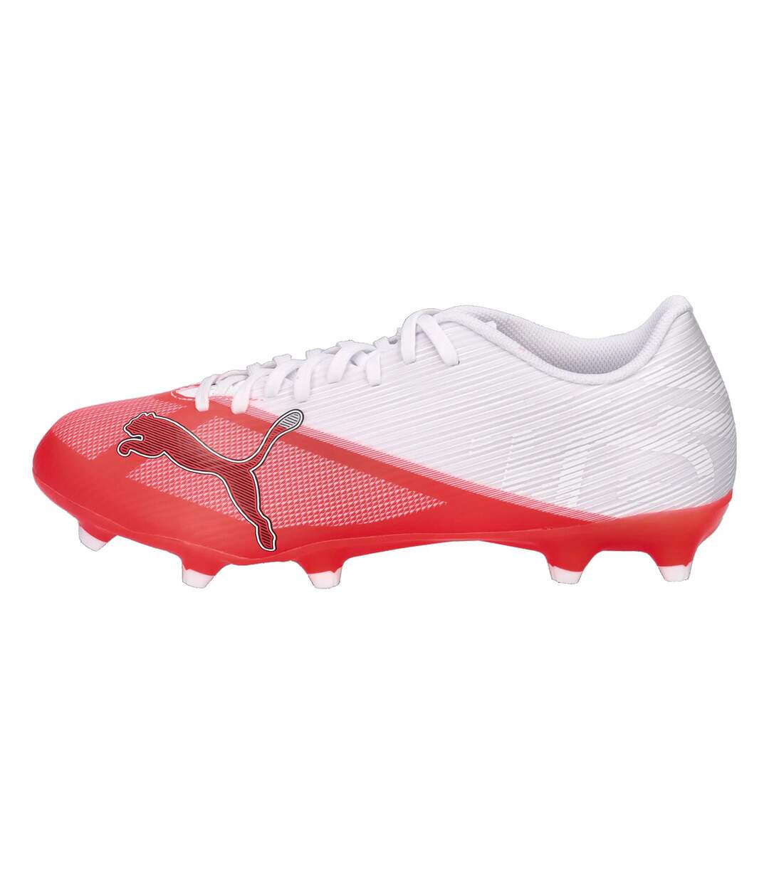 Mens Ultra 7 Play Football Boots Red White Puma-3