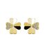 Boucles d'oreilles Clover Petal, Cristal d'Autriche-3