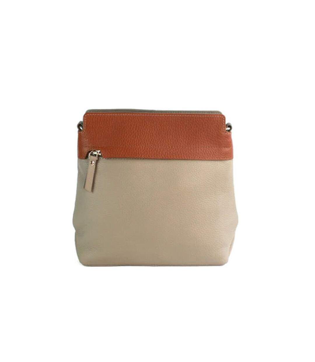 Sac à main opal femme taille unique blanc cassé / marron clair Eastern Counties Leather