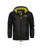 Veste noire/jaune homme geographical norway boat-1