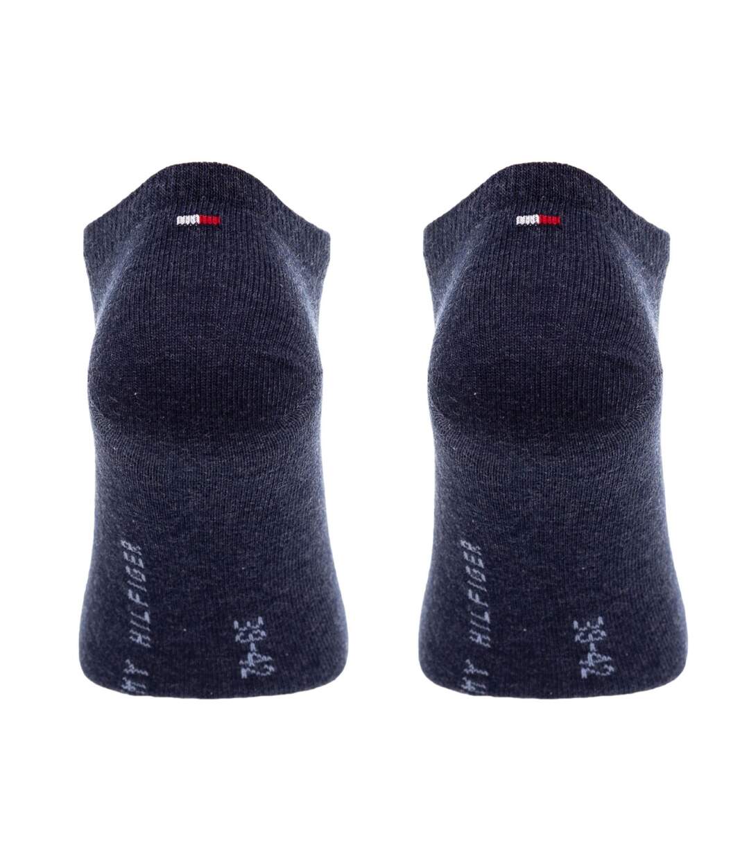 Socquettes Motif/style Uni Homme Bleu Denim Tommy Hilfiger-2