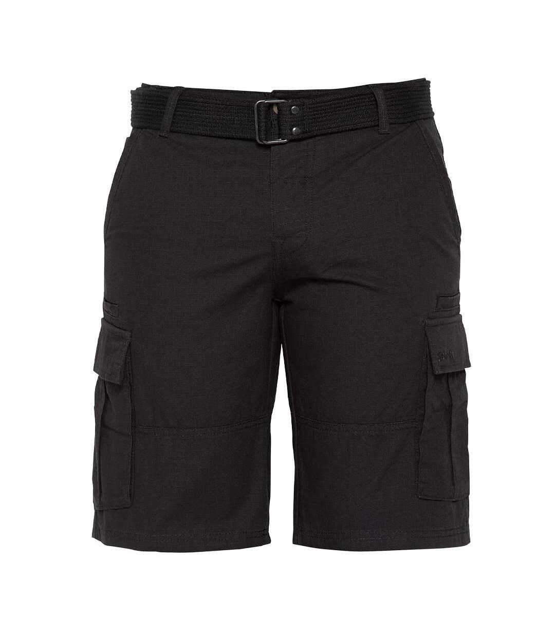 Short noir homme schott trassault-1