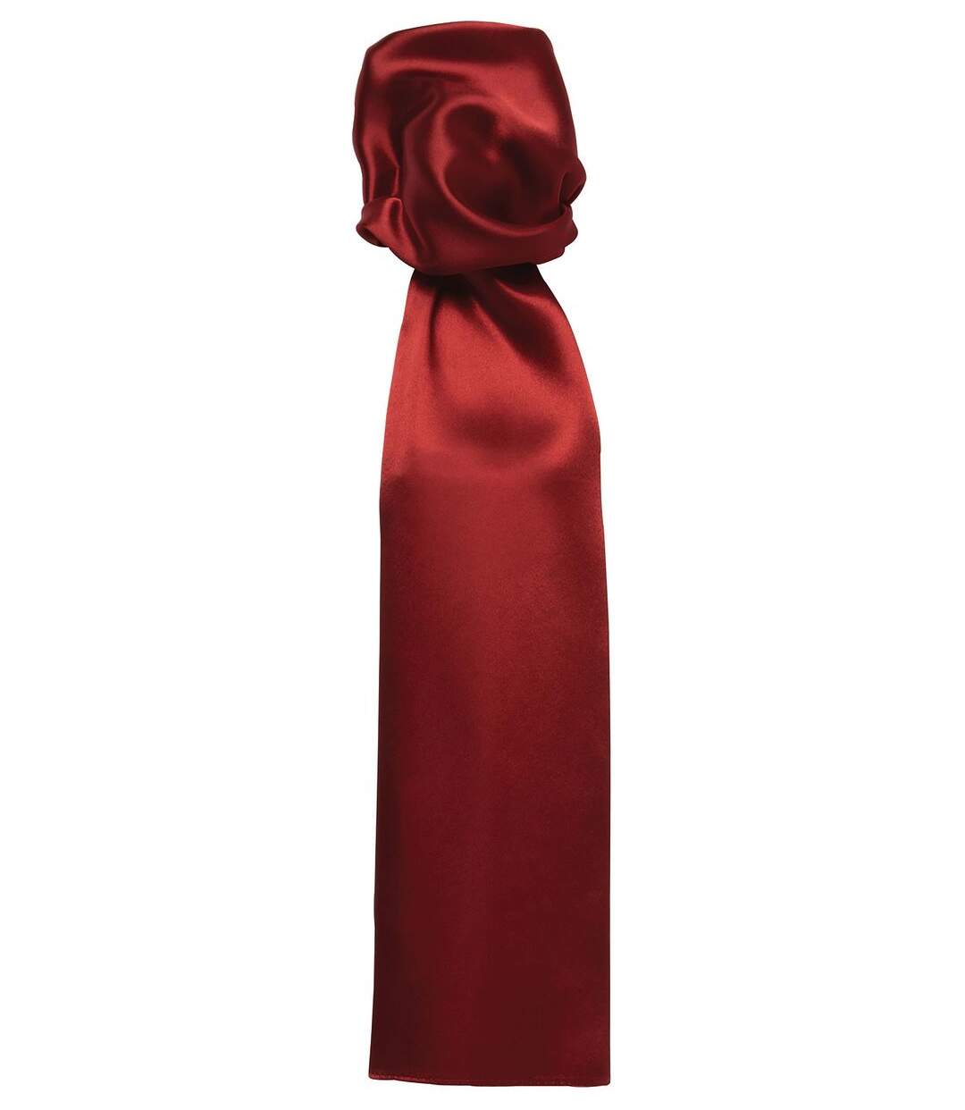 Foulard satiné - PB30 - rouge bordeau-1