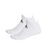 X1 Paires de Chaussettes Blanches Mixte Adidas Ankle - 46/48