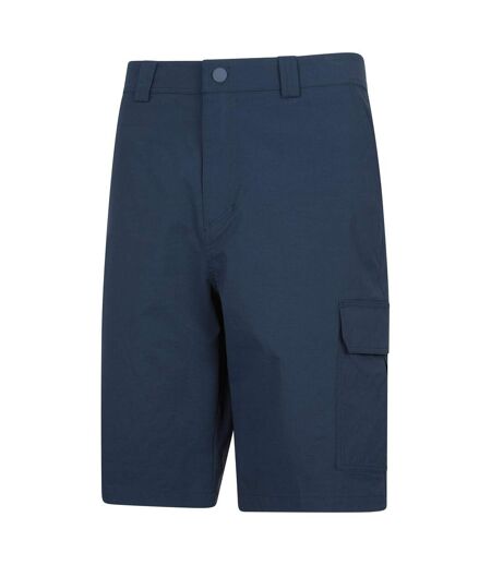 Mens Delta Stretch Cargo Shorts Navy Mountain Warehouse