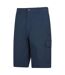 Mens Delta Stretch Cargo Shorts Navy Mountain Warehouse-3