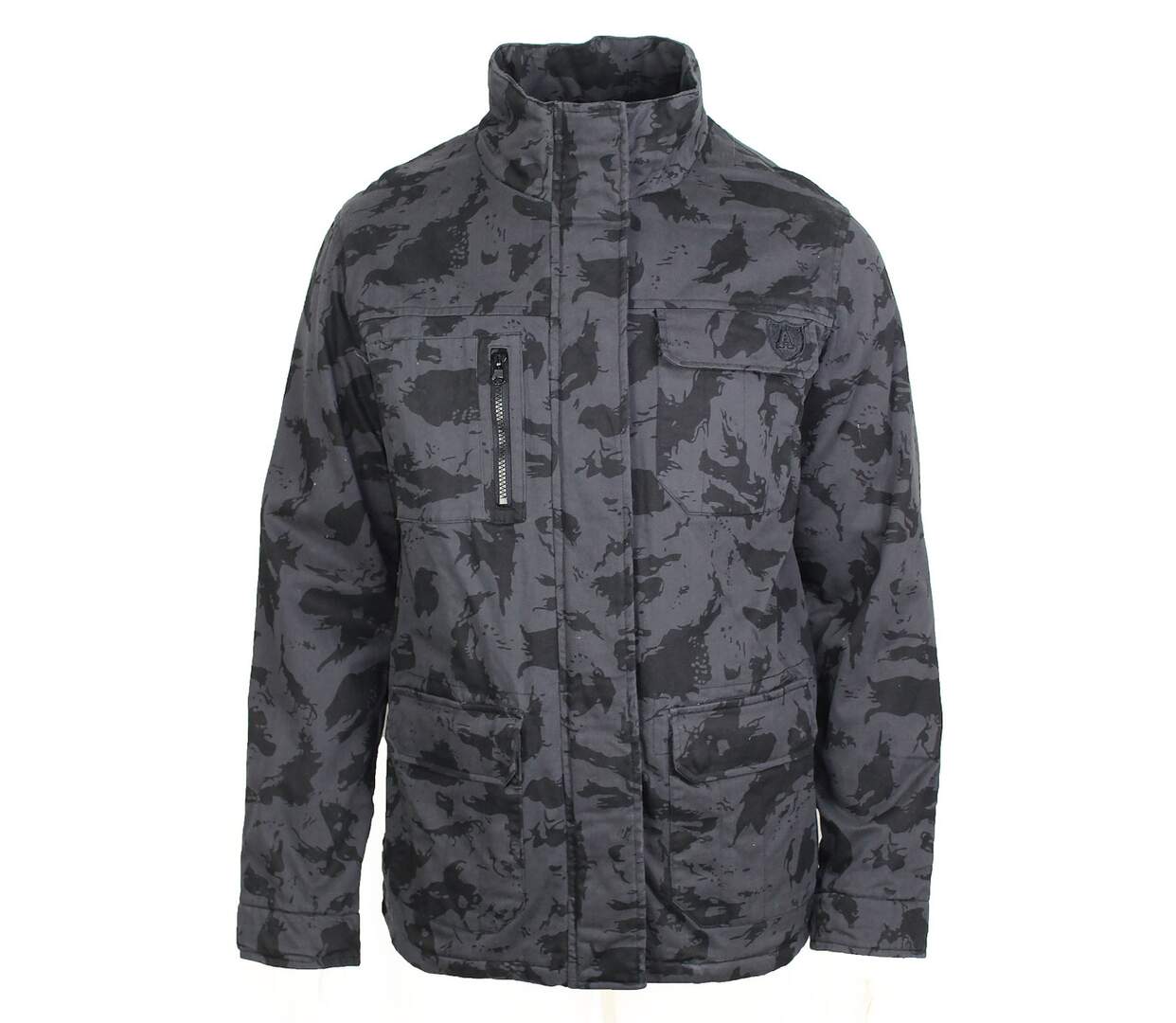 Parka imprimée motifs camouflage AH1127N-1