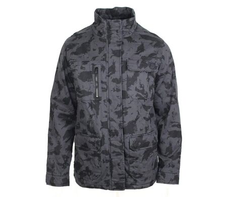 Parka imprimée motifs camouflage AH1127N
