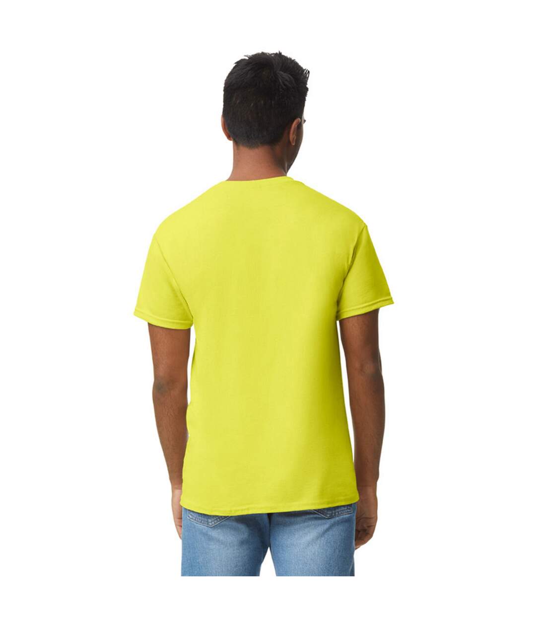 T-shirt Adulte Vert Fluo Gildan-2