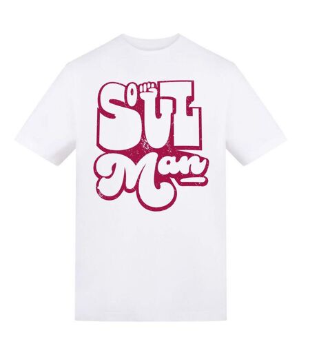 T-shirt Soul Man Homme Blanc AWD