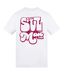 T-shirt Soul Man Homme Blanc AWD-1