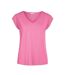 T-shirt Rose Femme Pieces Kamala - S