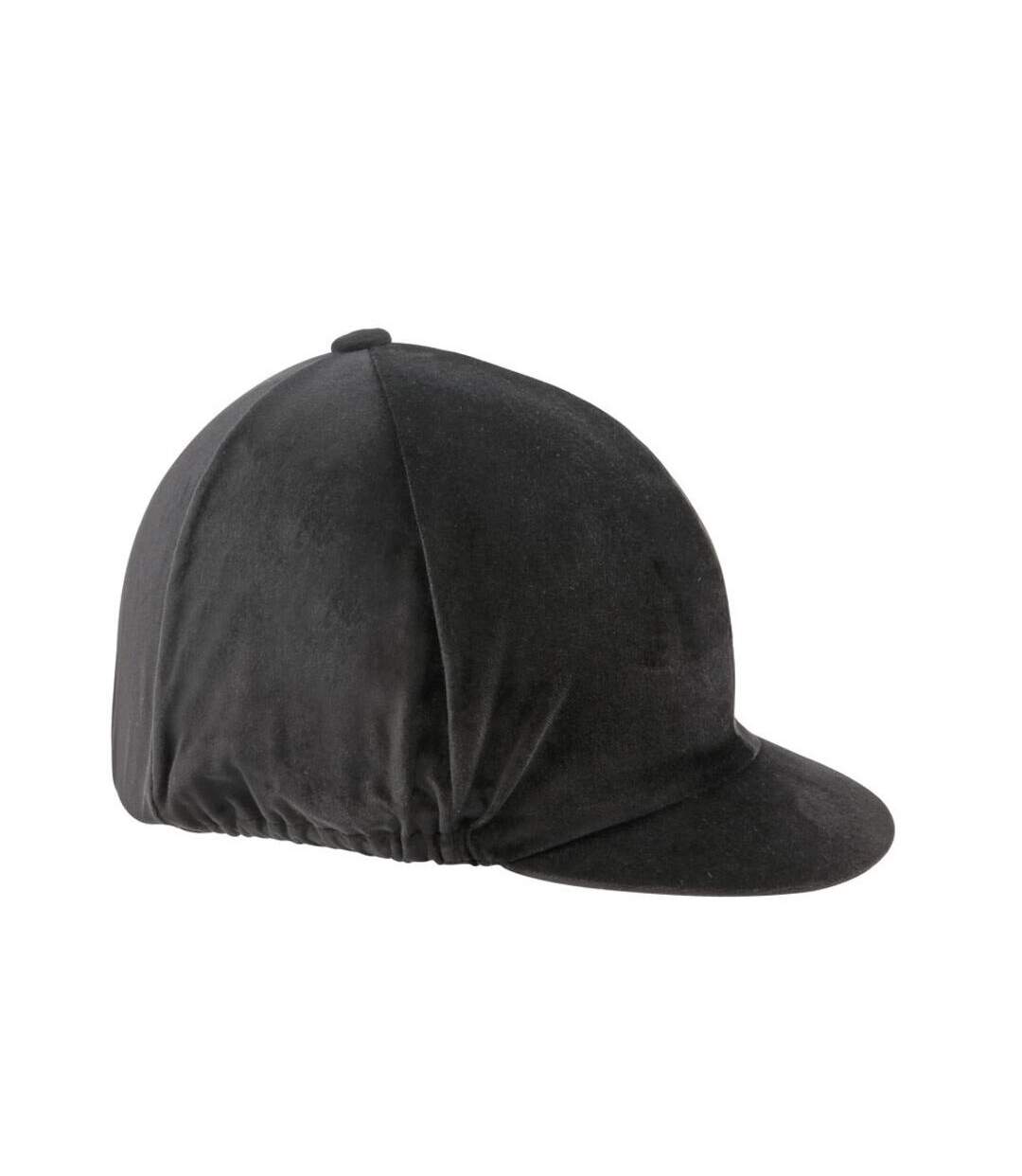 Velvet Hat Cover Black Shires-1