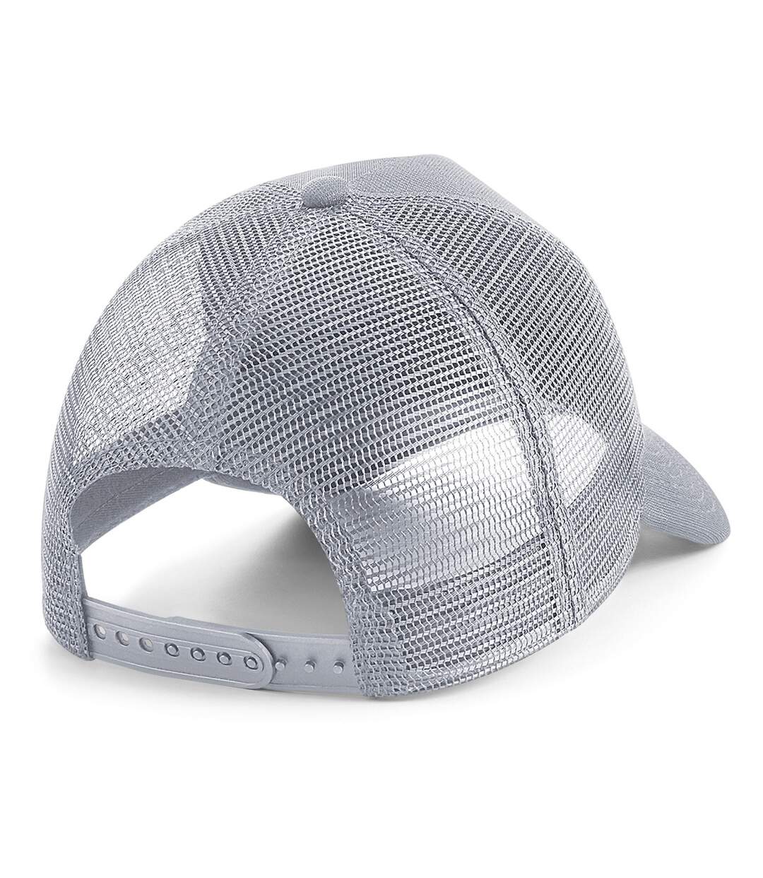 Casquette gris clair Beechfield-2