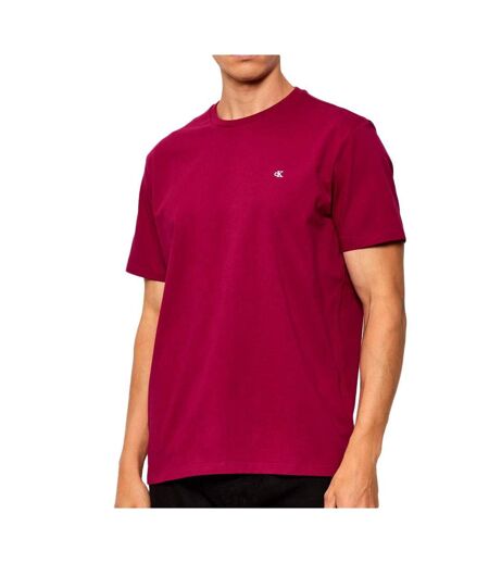 T-Shirt rose framboise homme calvin klein jeans classic