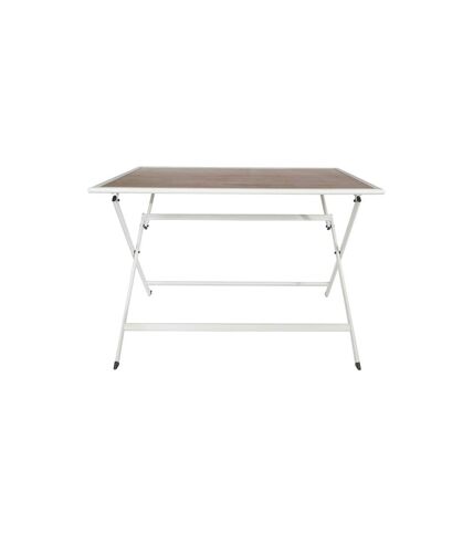 Table de Jardin Pliable Barcelone 110cm Beige