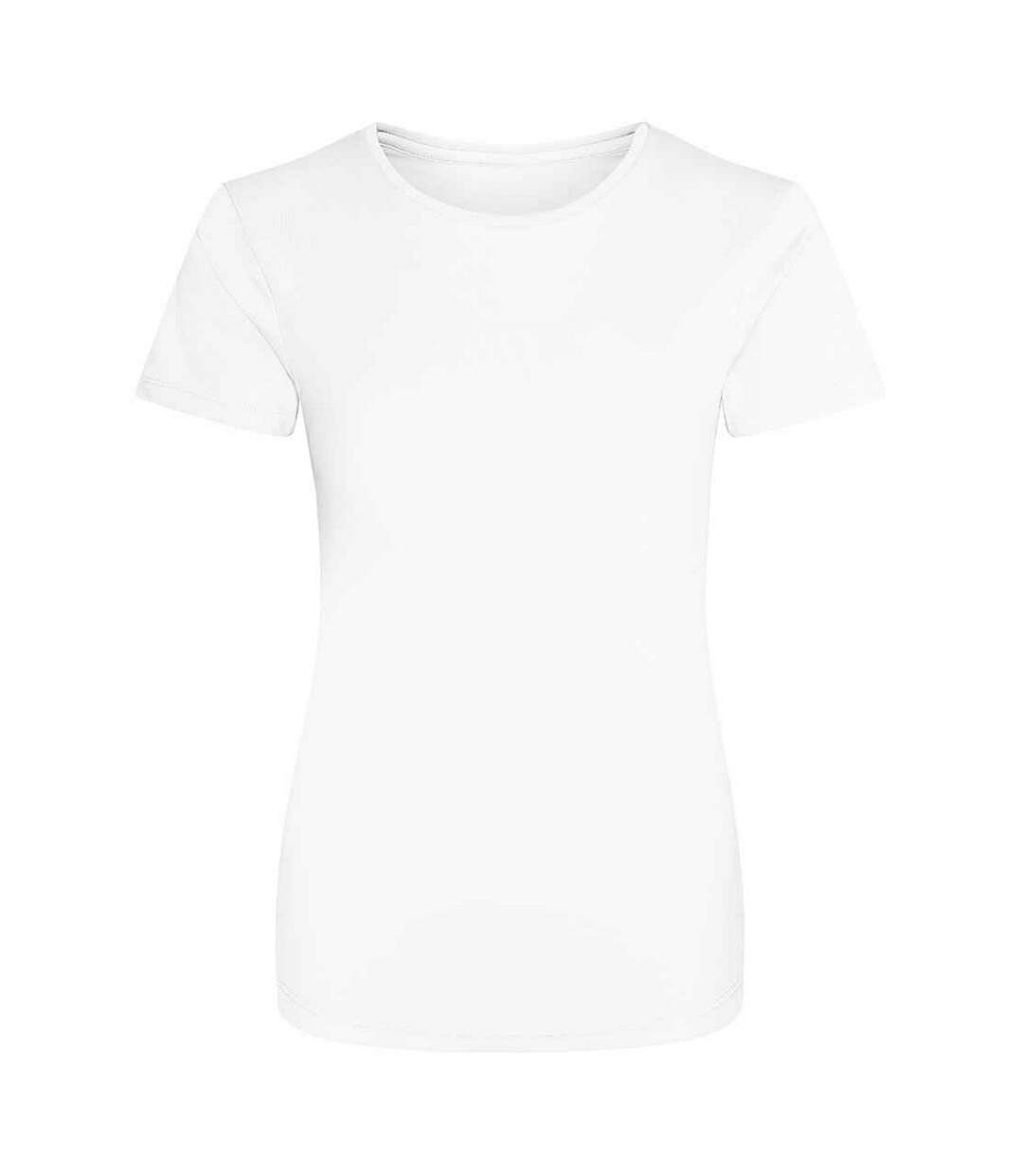 T-shirt Femme Blanc AWDis Cool-1