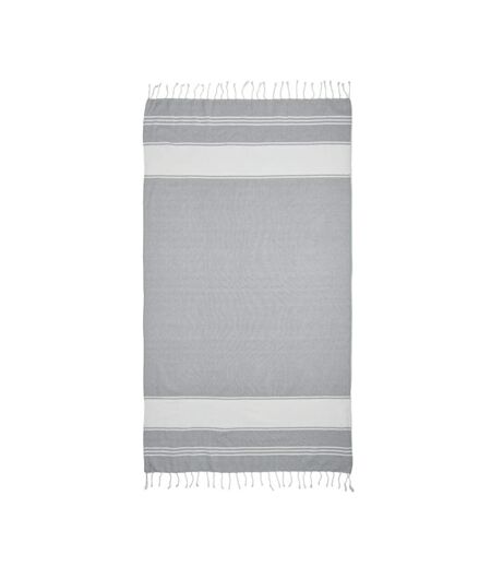 Hammam Towel Drawstring Bag Set One Size Grey MidOcean