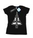 Disney Femme/Les femmes - T-shirt en coton avec arbre de Noël Frozen (Noir) - UTBI21924-1