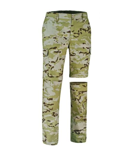 Pantalon trekking camouflage - Homme - BIRDMAN - beige camo