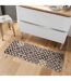 Tapis Tissé Imprimé Bizancia 45x120cm Naturel-4