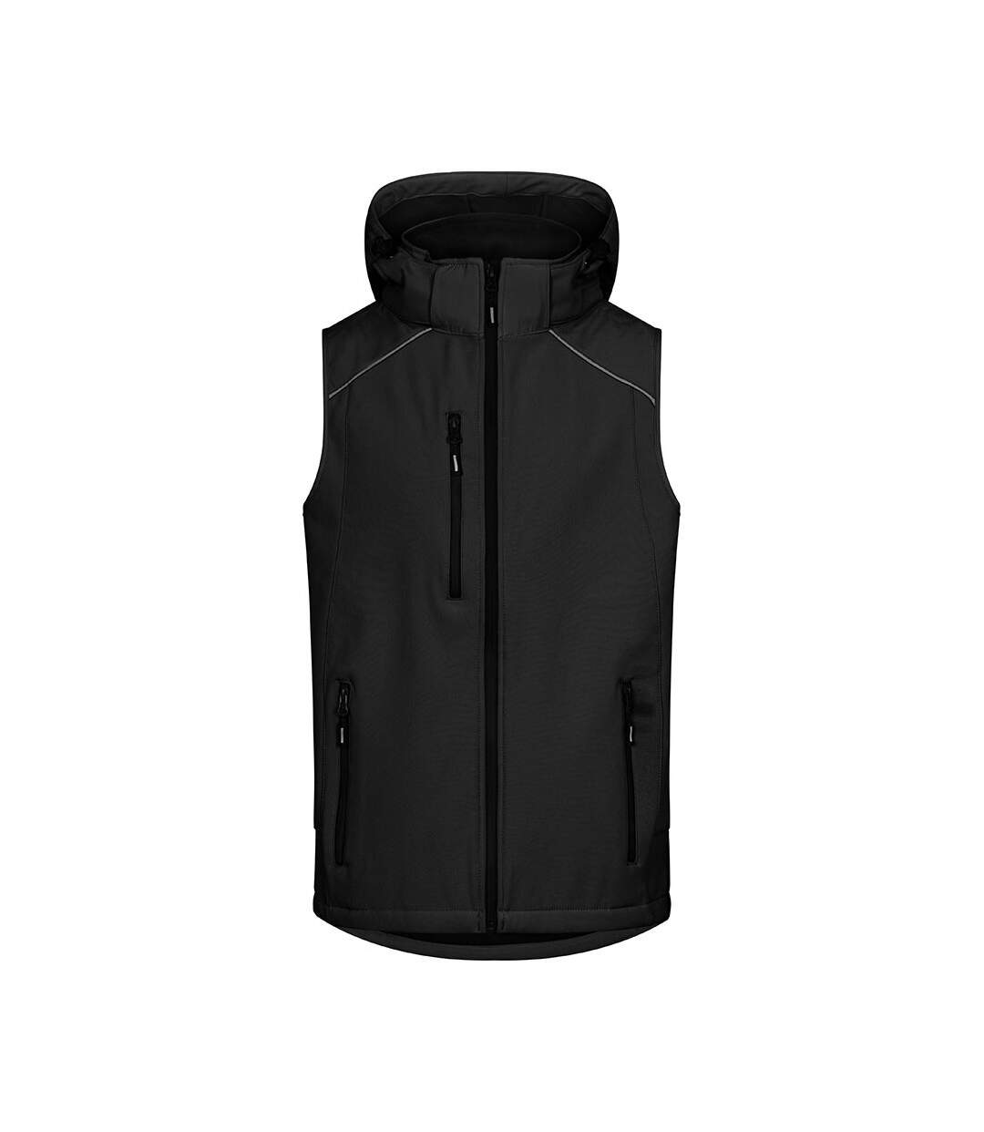 Veste Sans Manches Homme Noir Promodoro-1