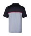 Under Armour Mens Playoff 3.0 Stripe Polo Shirt (Black/Red/Black)