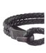 Bracelet noir geographical norway 315011 - taille unique-3