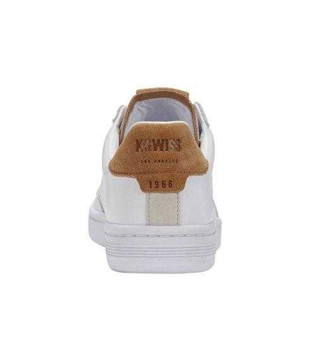 Baskets Lozan Klub Homme Blanc Marron K-Swiss-2