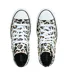 Womens/ladies Chuck Classic Leopard Print High Top Trainers White Black Converse-3
