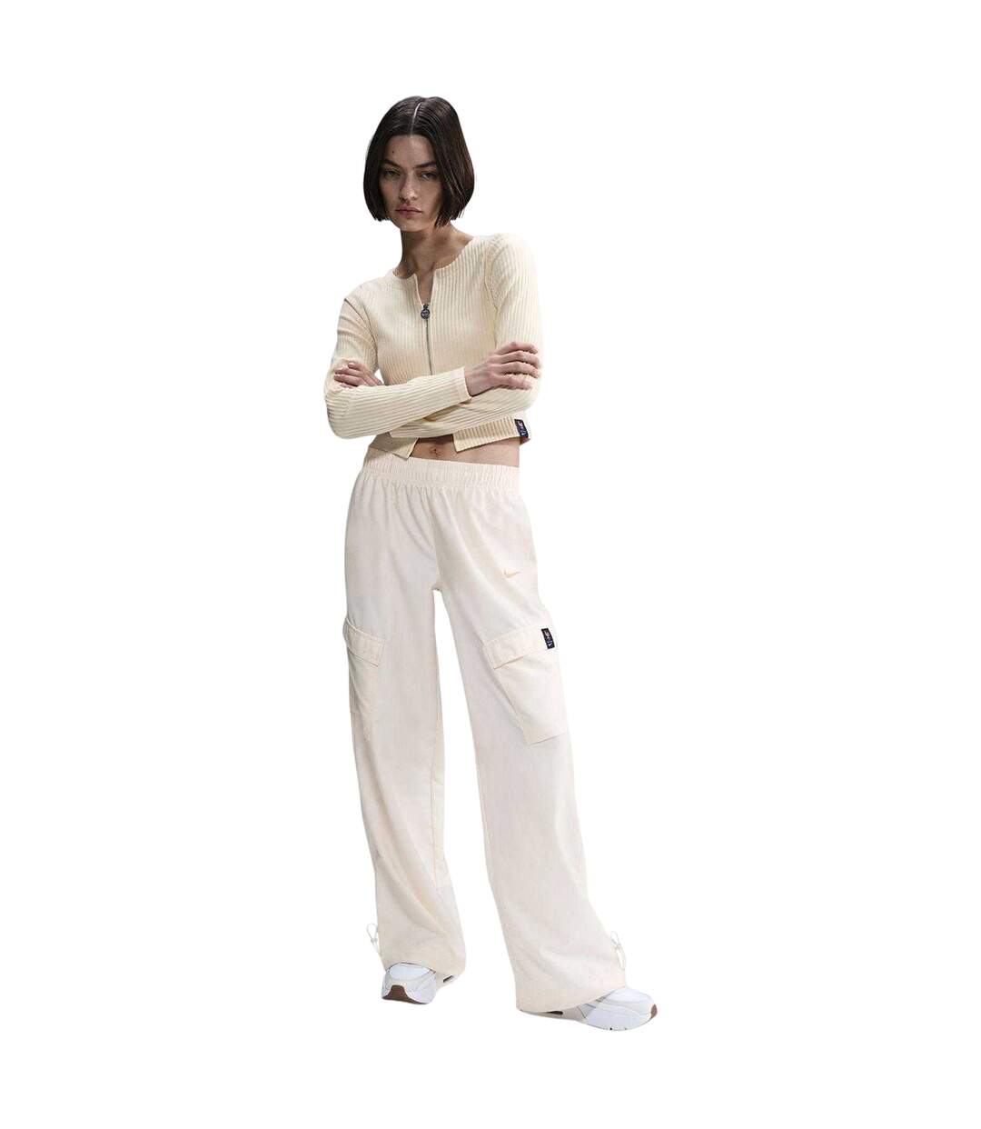 Pantalon À Poches Trend Femme Blanc Nike-1
