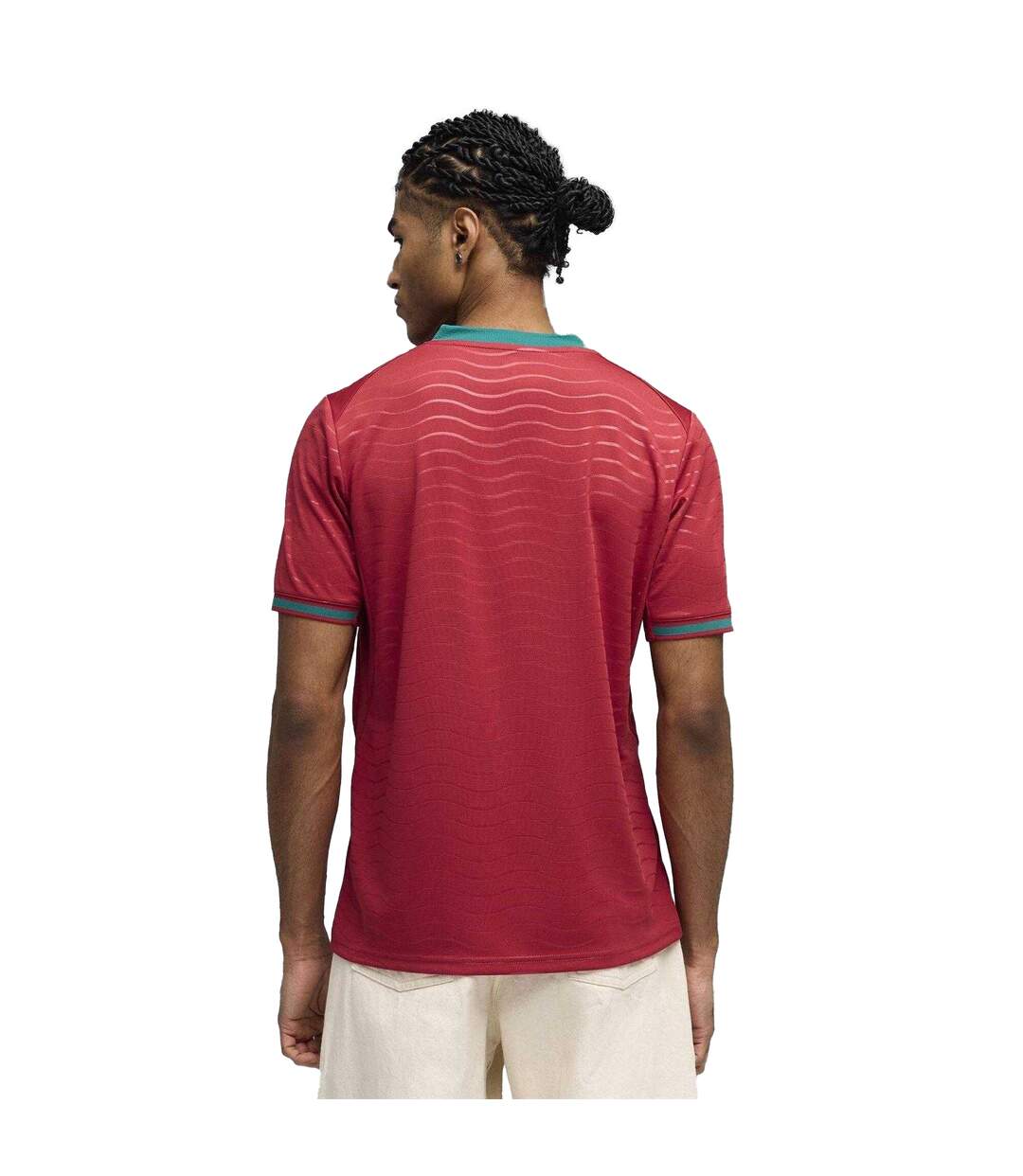 Mens Portugal Fc Home Shirt Red Green Puma-2