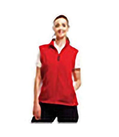 Regatta Womens/Ladies 210 Series Microfleece Bodywarmer / Gilet (Classic Red) - UTRW3194