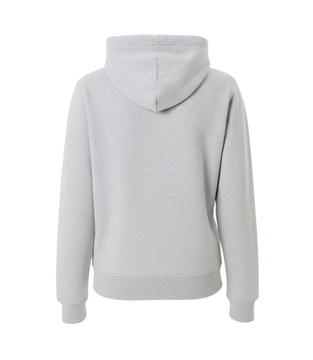 Womens/ladies Graphic Logo Hoodie Grey Marl Jack Wills-3