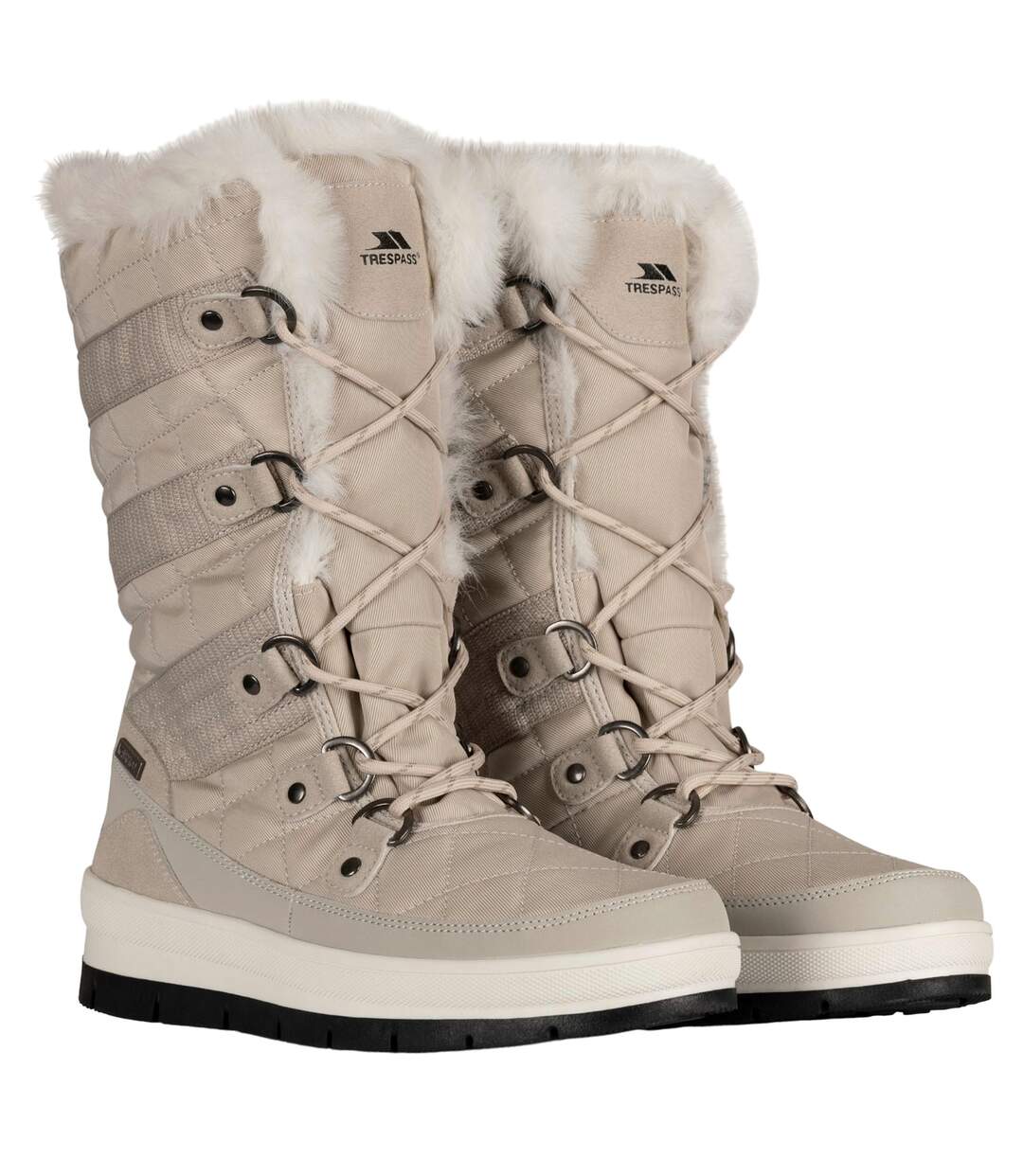 Après-skis evelyn femme beige gris Trespass