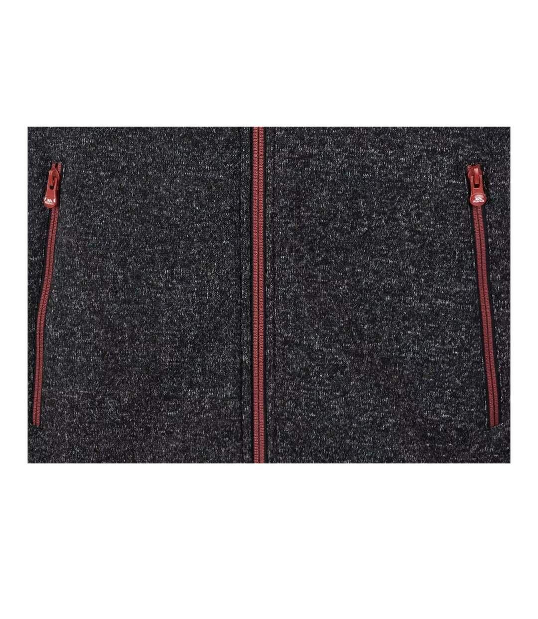 Veste Polaire Cossal At200 Homme Noir Chiné Trespass-4