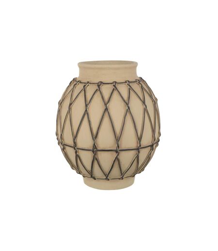 Cache-Pot en Ciment Berbere 35cm Beige