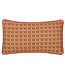 Onika geometric cushion cover 30cm x 50cm green Wylder