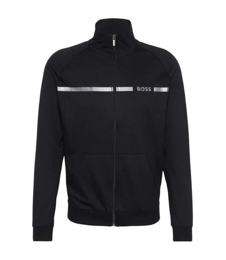 Mens Authentic Track Jacket Black Boss