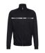 Mens Authentic Track Jacket Black Boss-2