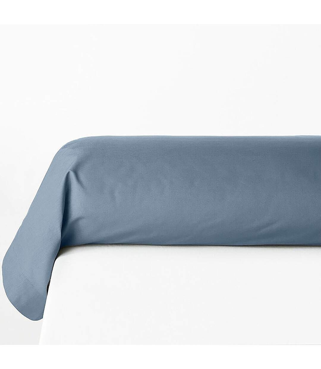 Taie de Traversin Alban 85x185cm Bleu Orage-2