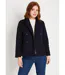 Manteau caban court double boutonnage-1