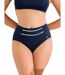 Bas maillot slip de bain taille haute amincissant UVITA Lisca-1